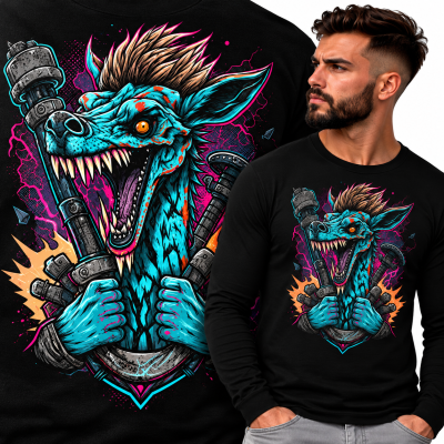 LONGSLEEVE ZWIERZĘTA    BAD